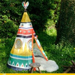 Tipi enfant multicolore - Djeco
