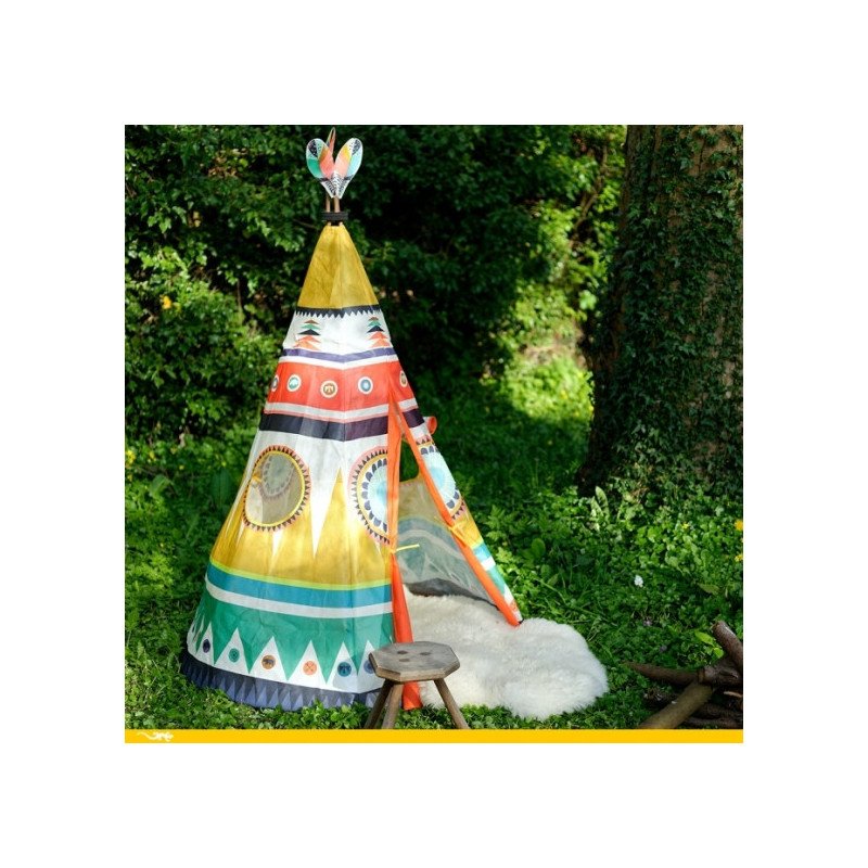 Tipi enfant multicolore - Djeco